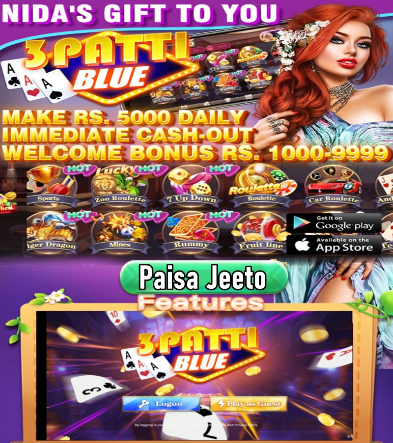 download 3 patti blue game